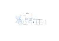 Держатель ручного душа AQUATEK AQ2406CR