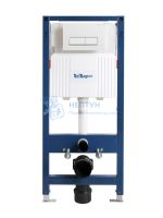 Инсталляция для унитазов в комплекте с кнопкой смыва BelBagno BB-101-M-BR