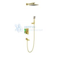 Душевая система встроенная Timo Selene SX-3069/17SM золото матовое