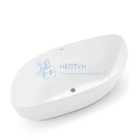 Акриловая ванна Black & White Swan 180x92 нестандартной формы 222SB00