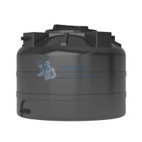 Бак для воды ATV-200 (черный) без поплавка (Миасс) 200 литров