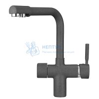 Смеситель для кухни Point PN3104GR графит