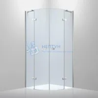 Душевой уголок Black & White 1000x1000 7011010