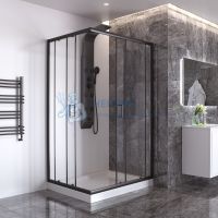 Душевой уголок Taliente TA-08120-1CB 120х80 стекло прозрачное 6 мм