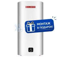 Водонагреватель накопительный плоский Allwater EWH4-80 (80л.) нержавеющая сталь