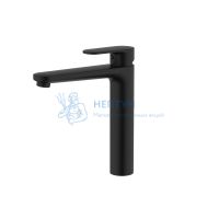 Смеситель для умывальника Черный матовый Aquatek Ника AQ1804MB