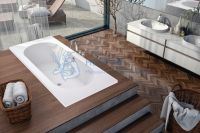 Акриловая ванна C-Bath Cora 180x80 прямоугольная CBQ001002