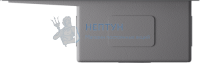 Прямоугольная одинарная мойка Omoikiri Akisame 65-R Вороненая сталь 4973098