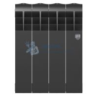 Биметаллический радиатор Royal Thermo BiLiner 350 Noir Sable 4 секции