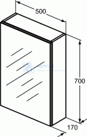 Зеркальный Шкафчик Ideal Standard MIRROR&LIGHT T3428AL