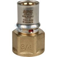Муфта пресс 20x3/4" ВР Stout SFP-0002-003420