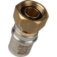 Муфта пресс с накидной гайкой 20x1/2" Stout SFP-0016-001220