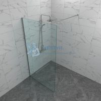 Душевая перегородка Triton Плано-Хром 80x200