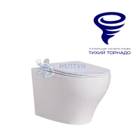 Унитаз подвесной Prato PR-2392A с сиденьем микролифт