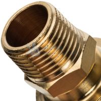 Переходник с наружной резьбой 25x1/2" для труб из сшитого полиэтилена аксиальный Stout SFA-0001-002512