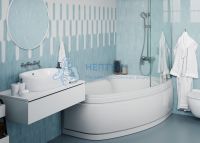Акриловая ванна Vagnerplast Avona 150x90 асимметричная VPBA159AVO3PX-04