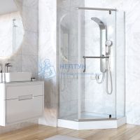 Душевой уголок Taliente TA-08083-1CP 80х80 стекло прозрачное 6 мм