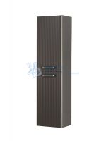 Шкаф подвесной BelBagno DUE-1500-2A-SC-GM-P Оружейная сталь