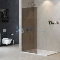 Душевая перегородка универсальная LIBERTA-L-1-TB-90-BR-Cr