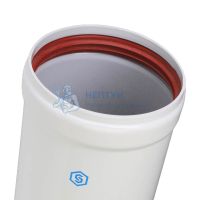Элемент дымохода труба телескопическая STOUT d 80 315-370 мм SCA-0080-010375