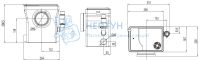 Канализационная насосная станция Unipump SANIVORT 405 M (compact)