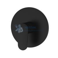 Встраиваемый смеситель Черный матовый Aquatek Ника AQ1866MB