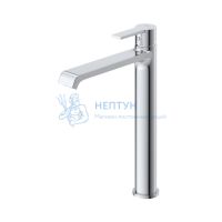 Смеситель для накладной раковины без донного клапана BelBagno AURORA-LMC-CRM-W0