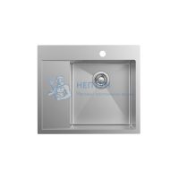 Мойка нерж. сталь, сатин, чаша справа, 590*510, Haze, Iddis HAZ59SRi77