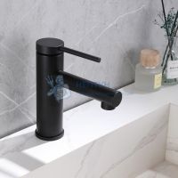 Смеситель ABBER Emotion AF8810B для раковины, черный матовый