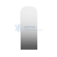 Зеркало VETRATA R 400х1035 мм, сенсор со сменой цвета подсветки и антизапотевание, белое  
