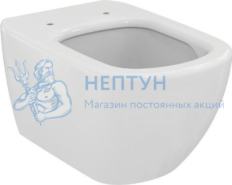 Установка унитаза ideal standard tesi aquablade