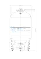 Расширительный бак для отопления Джилекс В 300