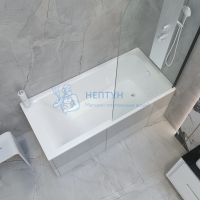 Ванна из литьевого мрамора Taliente Egoista Stretto EG2317075-1Stretto 170х75 пристенная прямоугольная