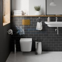 Клавиша смыва 246 х 165 мм, золото матовое, нержавеющая сталь IBERICA BLANCA IB.B081.005.003