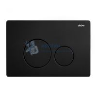 Кнопка смыва ABBER AC0121MB черная матовая