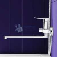 Смеситель для ванны и душа с универсальным изливом и душевым набором Dorff Ultra D5095000