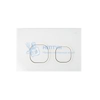 Клавиша смыва, универсальная, белая, Uniglass, 001, Iddis, UNG01GWi77