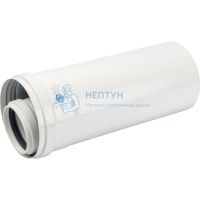 Элемент дымохода конденсационная труба STOUT 250 мм d 60/100 PP-FE SCA-8610-000250