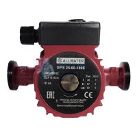 Циpкуляционный насос DPS 25/6 -180E Allwater (180мм, 93/67/46Вт, 3,9/2,9/1,6куб/ч)