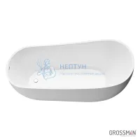Акриловая ванна Grossman 170x75 овальная GR-1403