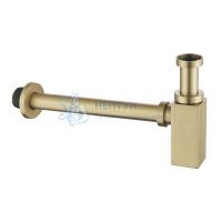 Сифон для раковины Abber AF0031G золото матовое