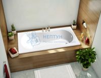 Акриловая ванна C-Bath Salus 130x70 прямоугольная CBQ006002
