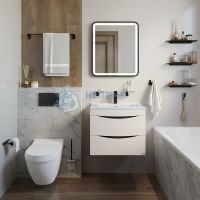 Полотенцедержатель цвет черный Iddis Slide SLIBS10i49