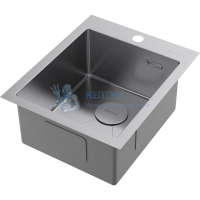 Прямоугольная одинарная мойка Omoikiri Akisame 41 Нержавеющая сталь 4973056