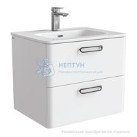 Тумба подвесная, белая, 60 см, Brick, Iddis BRI60W0i95. Подходит умывальник: 0106000i28