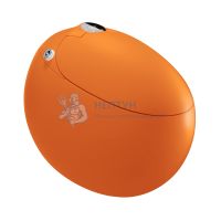 Электронный унитаз-биде Abber Bequem AC1131SOR напольный, оранжевый