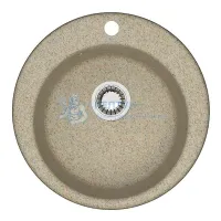 Мойка Agata 30/Q5 Песочный 475x375х180 матовая из искусственного камня
