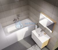 Акриловая ванна Ravak Domino 160x70 прямоугольная C621000000