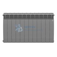 Биметаллический радиатор Royal Thermo BiLiner 500 Silver Satin 12 секции