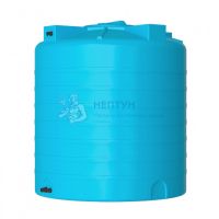 Бак для воды ATV-2000 (синий) с поплавком (Миасс) 2000 литров